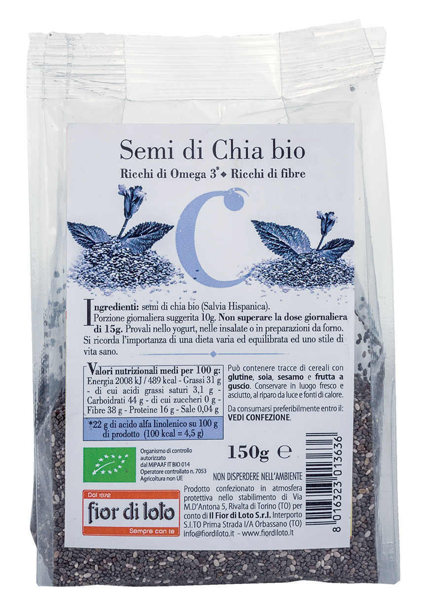 semi di chia Fior di Loto